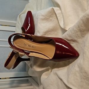 Prego Red Patent Leather Shoes